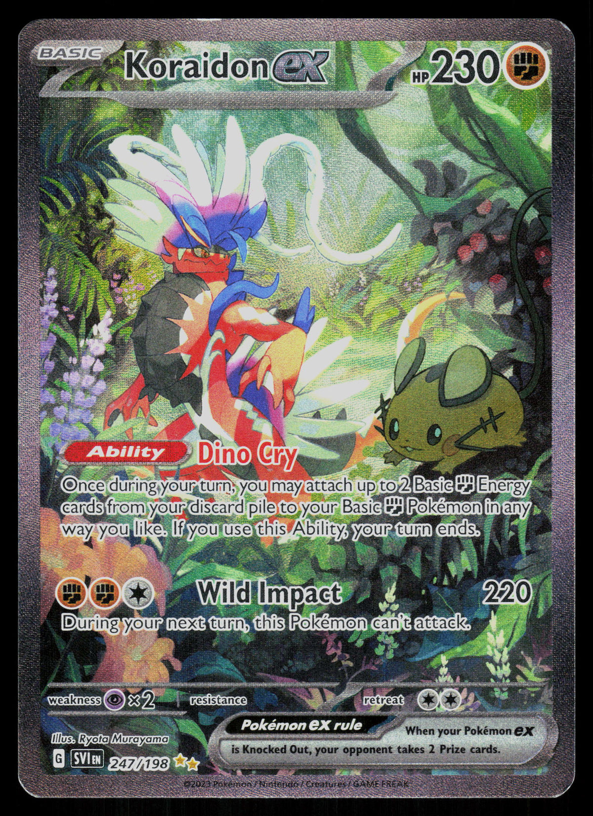 SV01: Scarlet & Violet Base Set #247/198 Koraidon ex