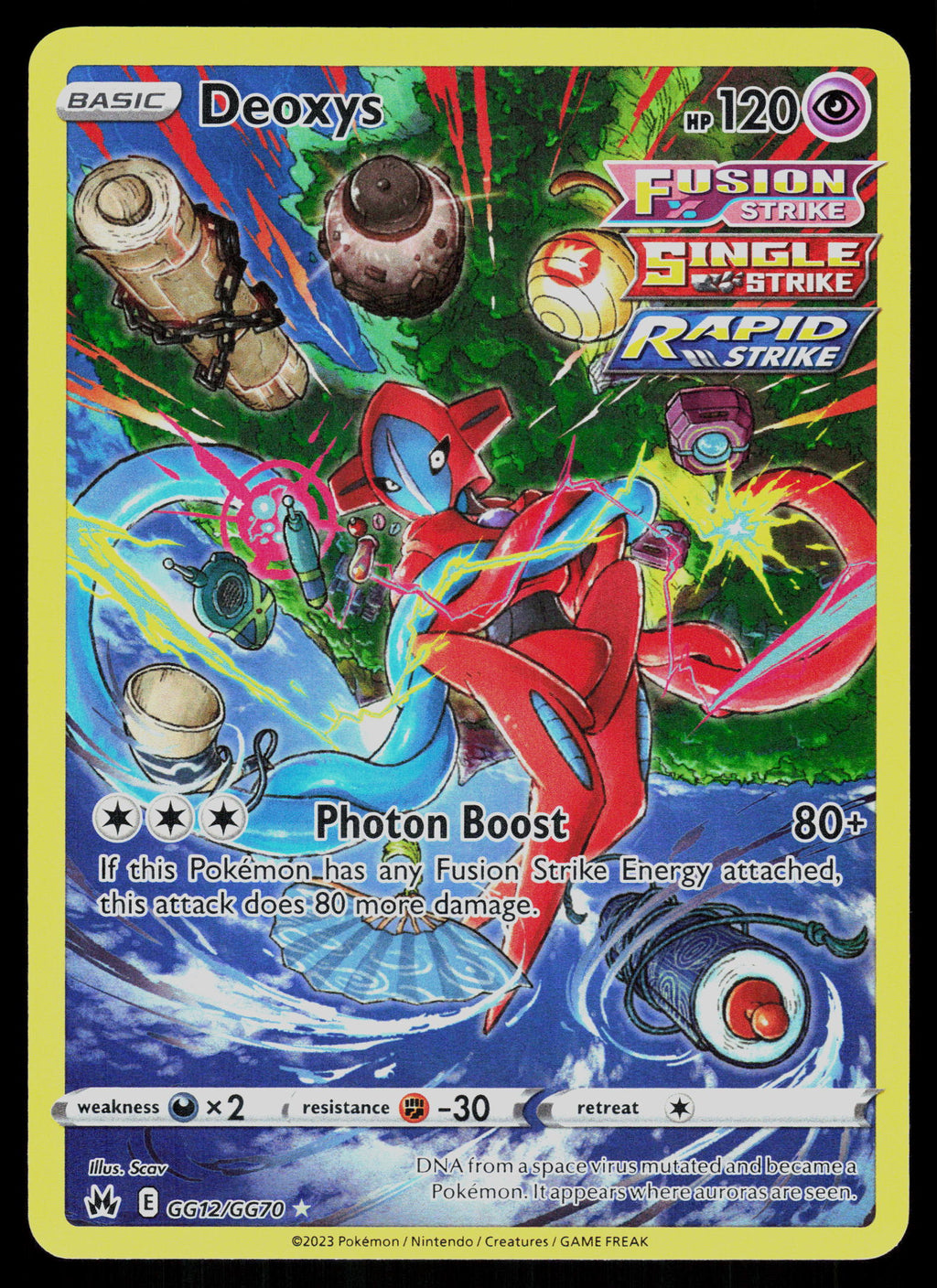 S12a: VSTAR Universe #185/172 Deoxys