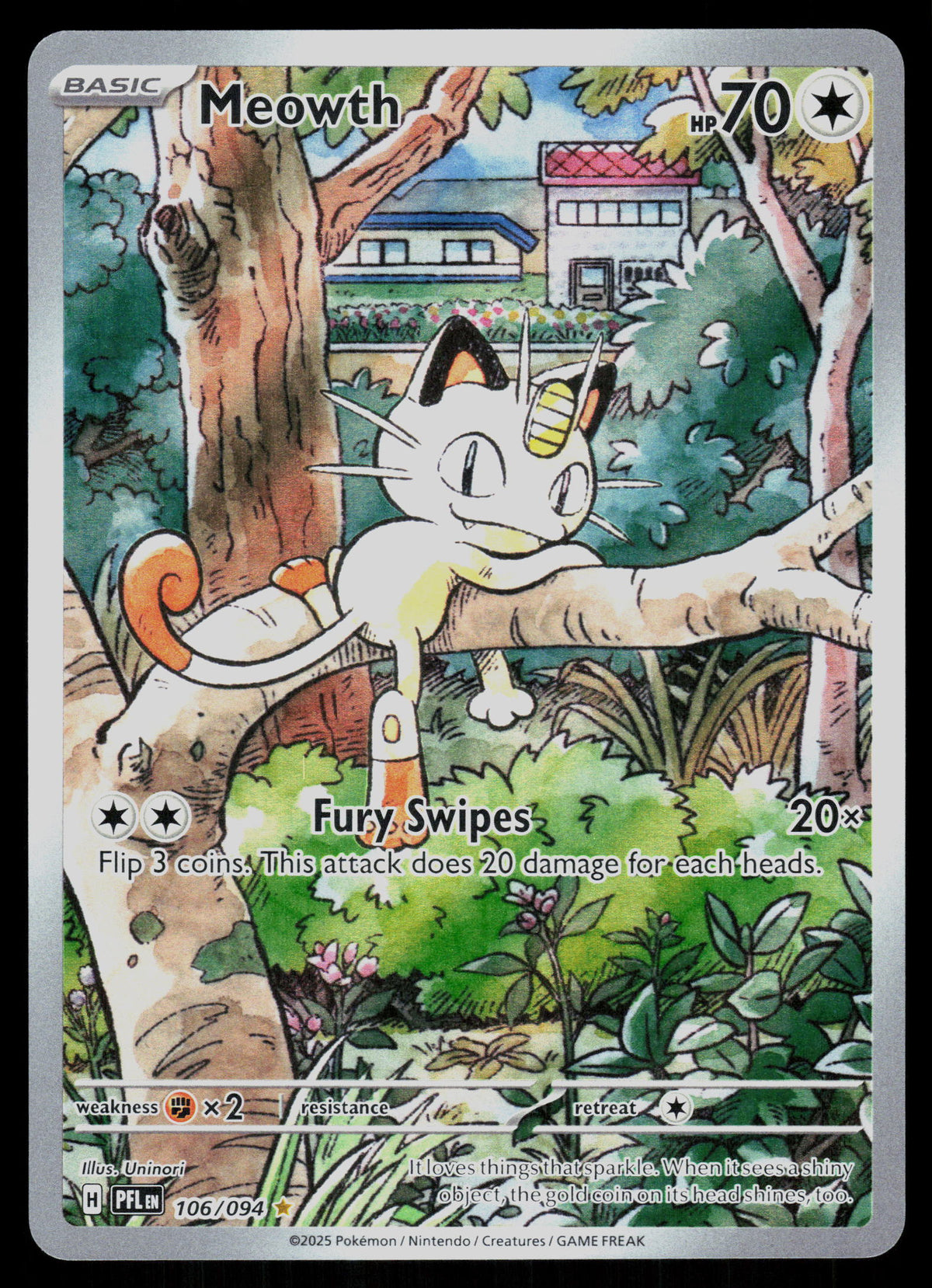ME02: Phantasmal Flames #106/094 Meowth