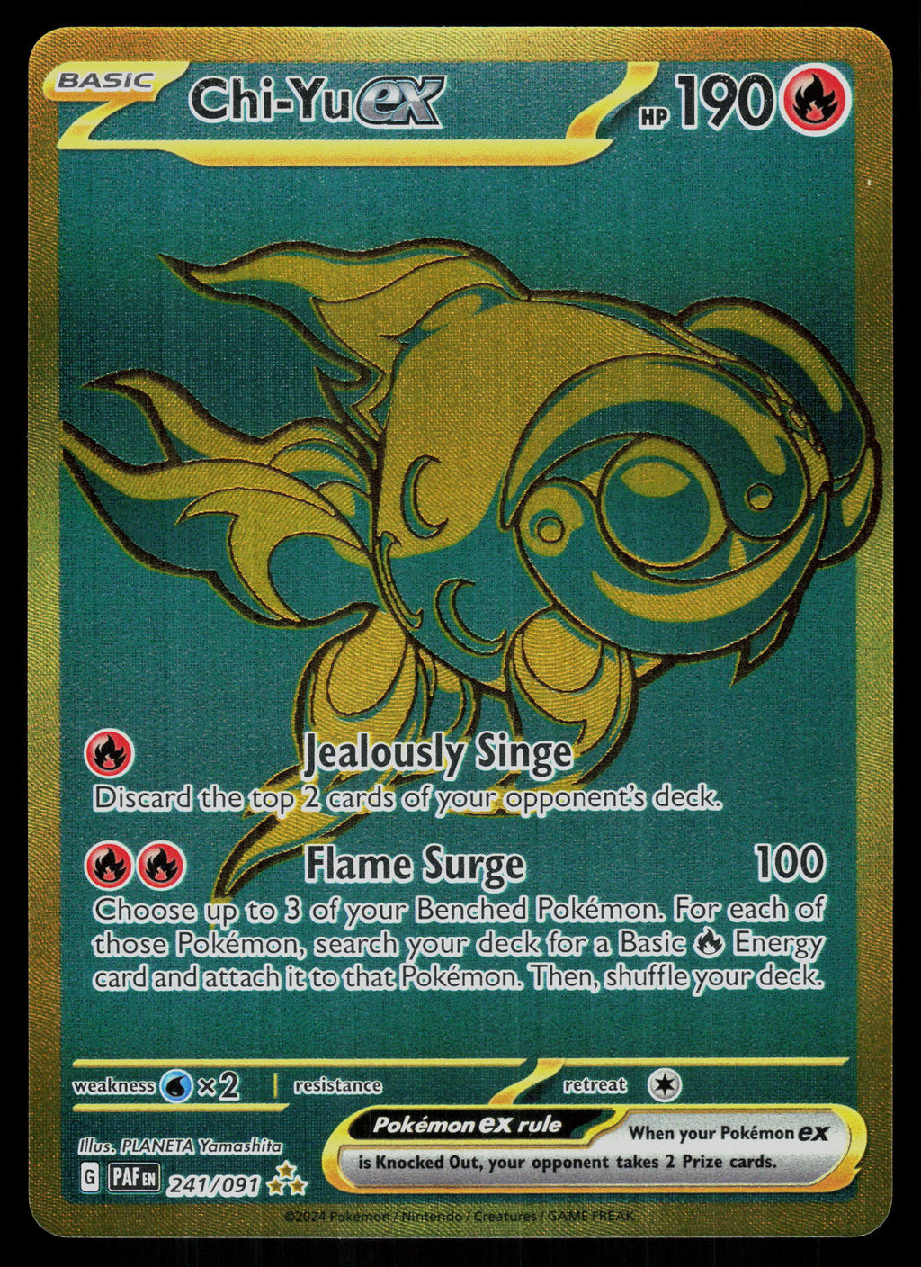 SV: Paldean Fates #241/091 Chi-Yu ex