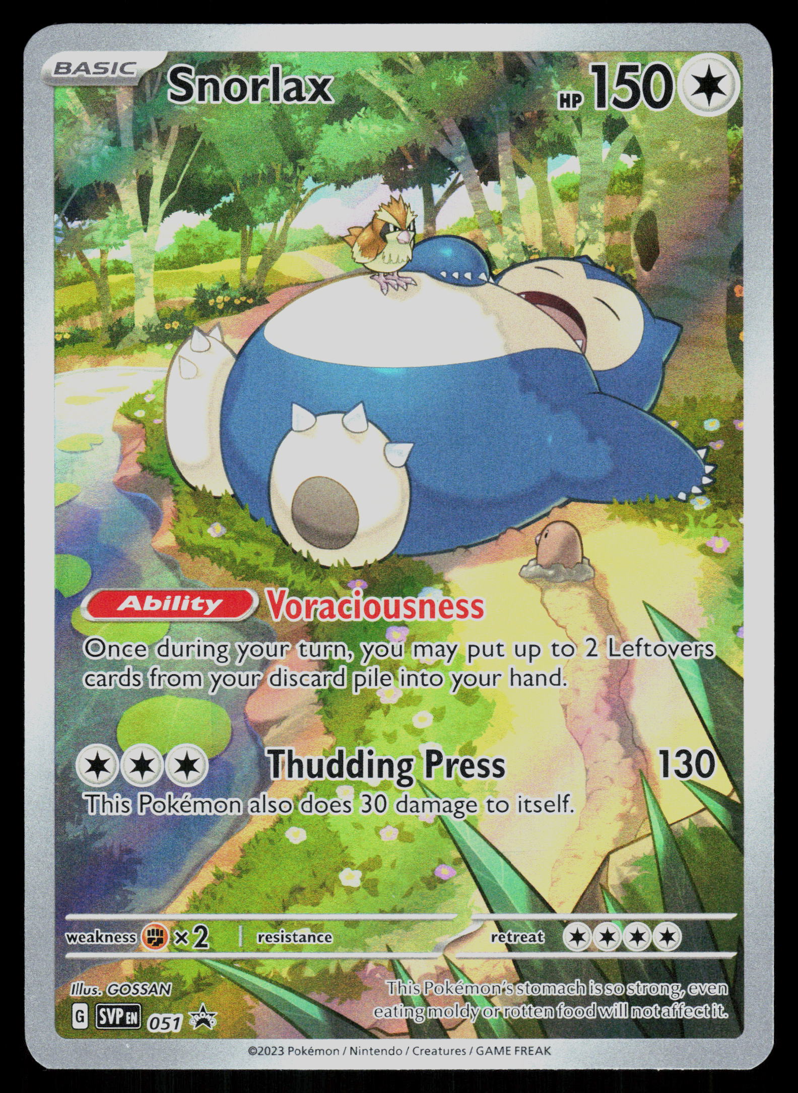 SV: Scarlet & Violet Promo Cards #051 Snorlax