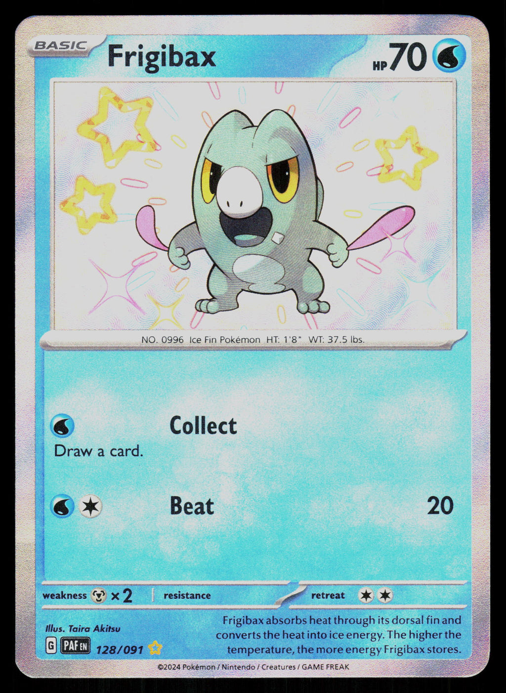 SV: Paldean Fates #128/091 Frigibax