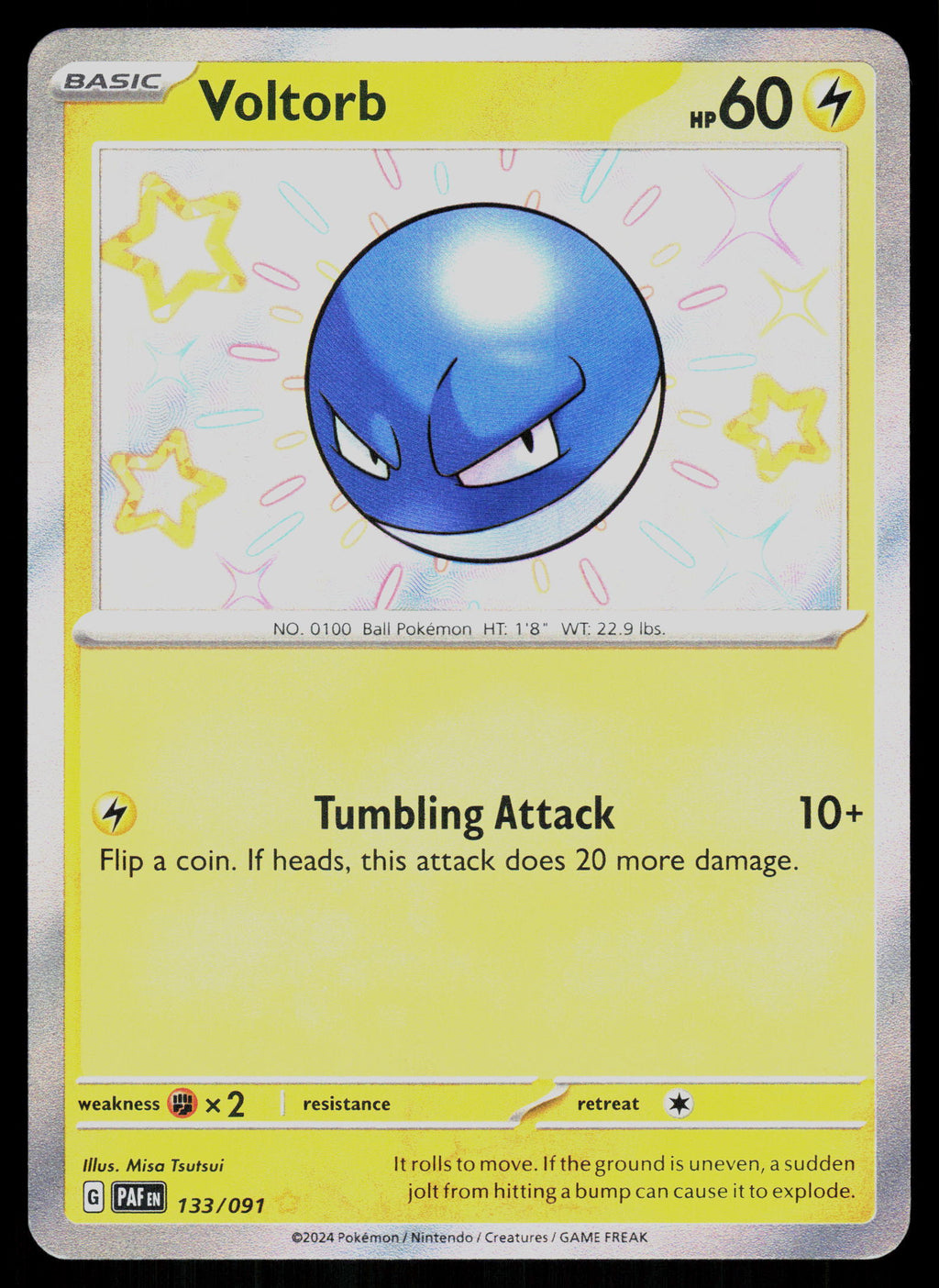 SV: Paldean Fates #133/091 Voltorb