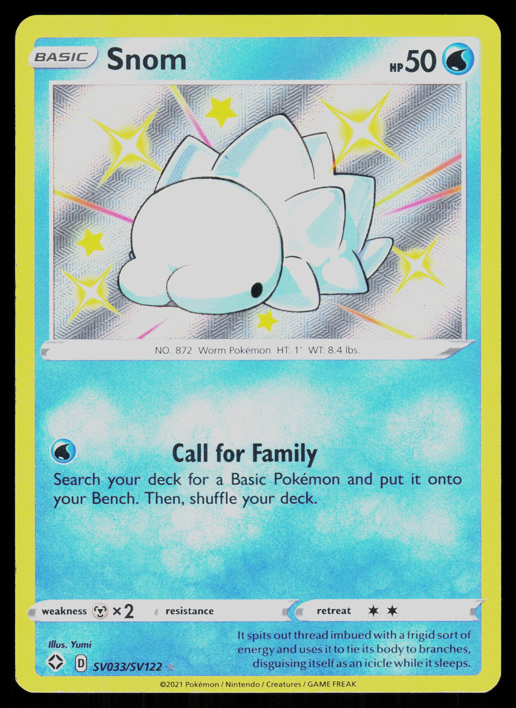 Shining Fates: Shiny Vault #SV033/SV122 Snom