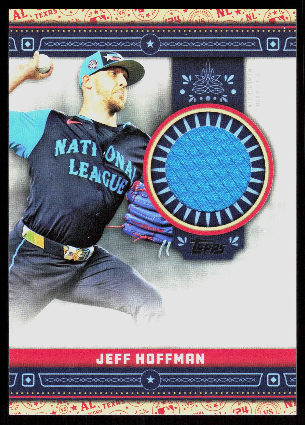 2024 Topps Update #ASR-JH Jeff Hoffman All-Star Stitches Relics
