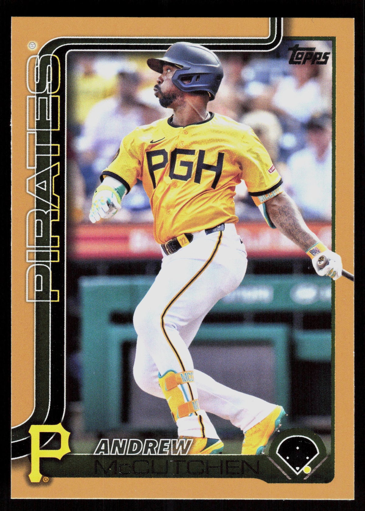 2025 Topps #42 Andrew McCutchen Gold #/2025