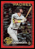2024 Topps #237 Jake Cronenworth Orange Crackle Foil #/299