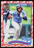 2024 Topps Update #89RU-JCA Junior Caminero 1989 Topps Baseball 35th Anniversary