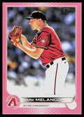 2022 Topps #592 Mark Melancon Mother's Day Hot Pink #/50