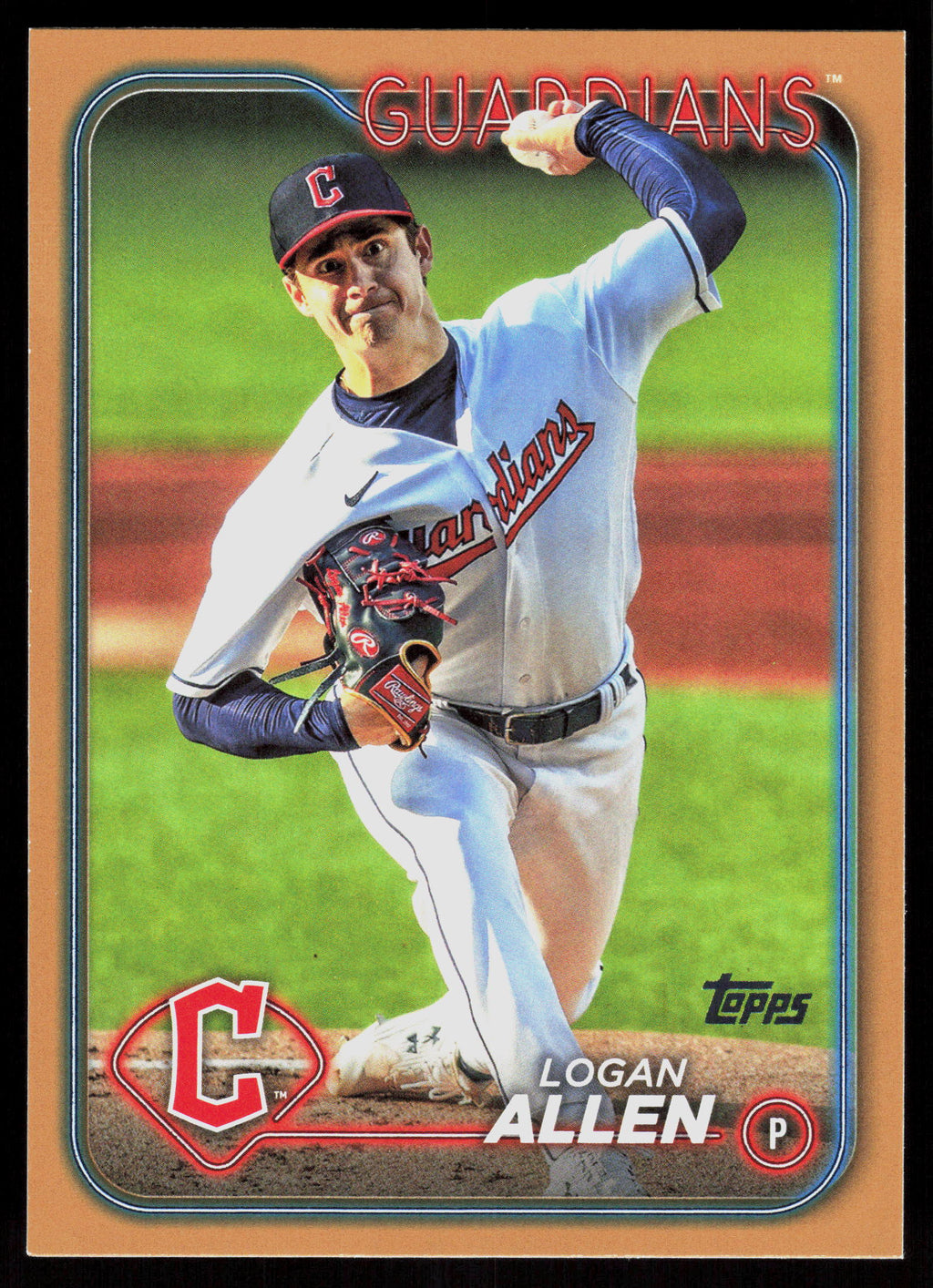 2024 Topps #339 Logan Allen Gold #/2024