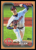2024 Topps #339 Logan Allen Gold #/2024