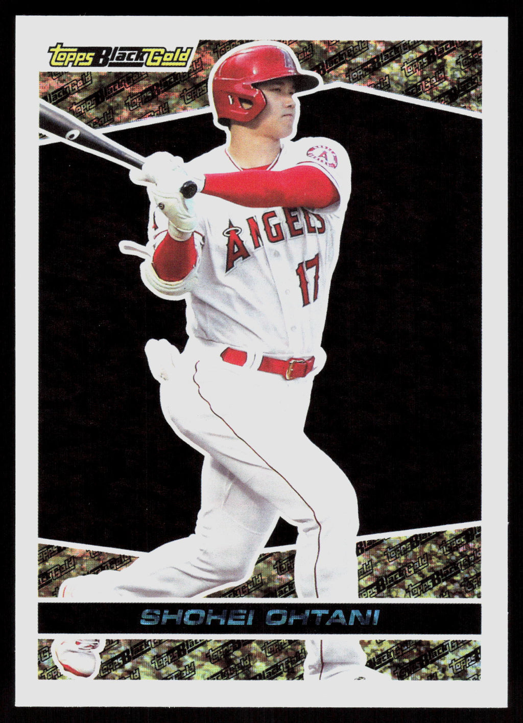 2021 Topps Update #BG-13 Shohei Ohtani Topps Black Gold