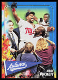 2024 Topps Update #AT-15 Kirby Puckett Autumn Tales Blue