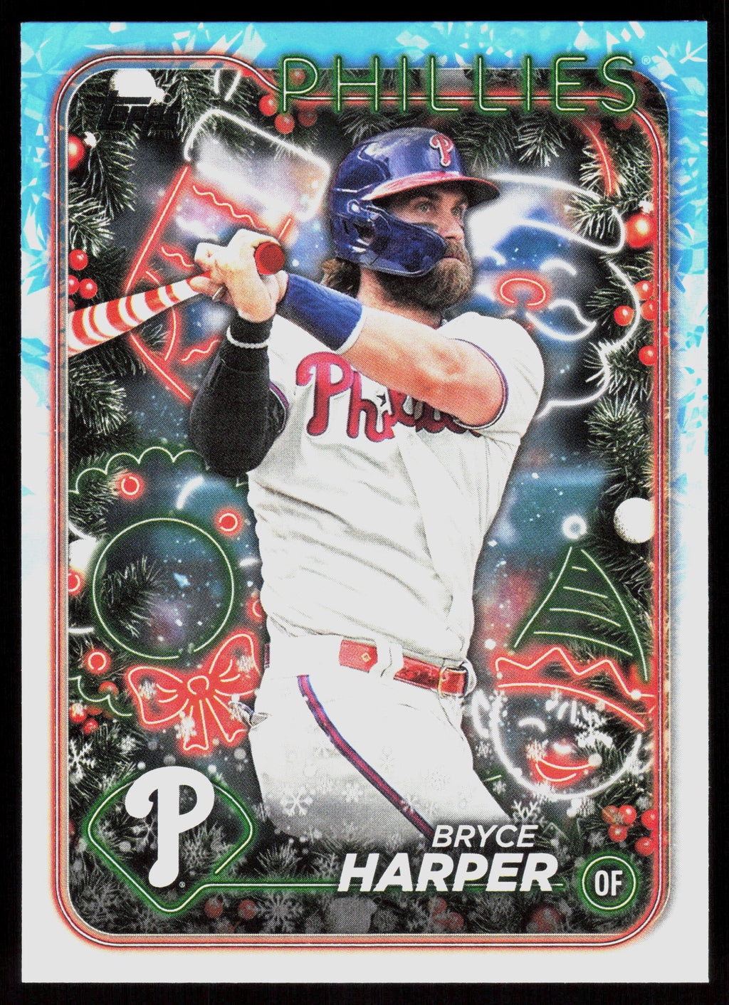 2024 Topps Holiday #H179 Bryce Harper SP IV