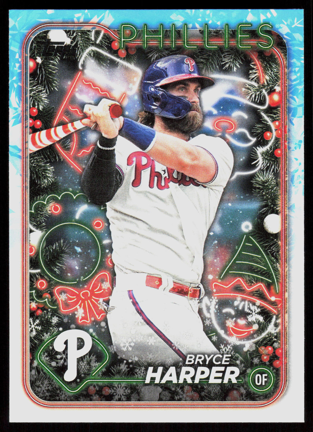 2024 Topps Holiday #H179 Bryce Harper SP IV
