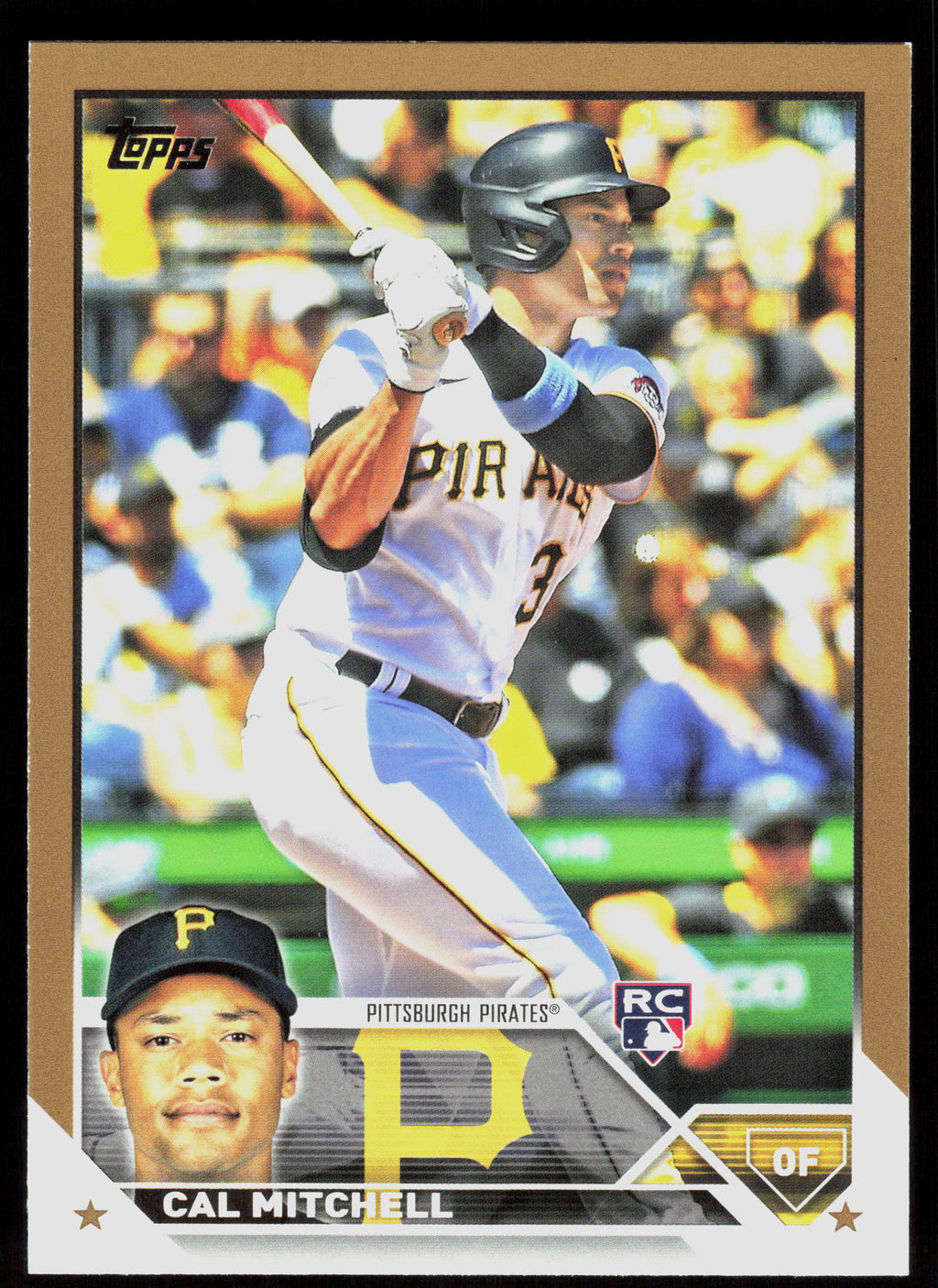 2023 Topps #313 Cal Mitchell Gold #/2023