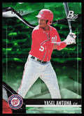 2021 Bowman Platinum #TOP-47 Yasel Antuna Top Prospects Green Icy Foil #/99