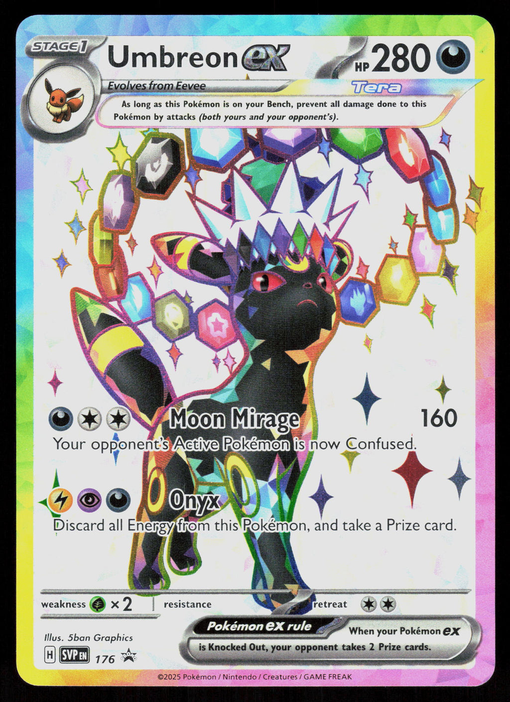 SV: Scarlet & Violet Promo Cards #SVP 176 Umbreon ex