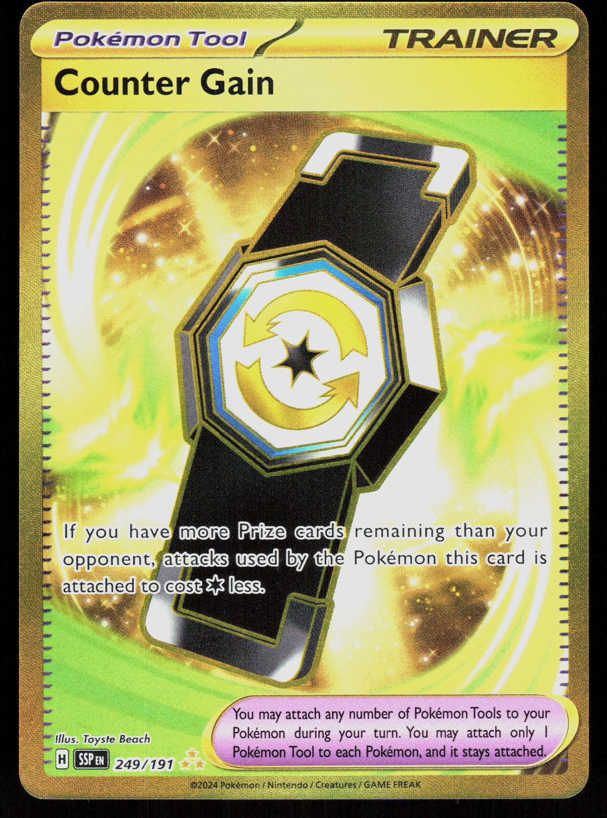 SV08: Surging Sparks #249/191 Counter Gain