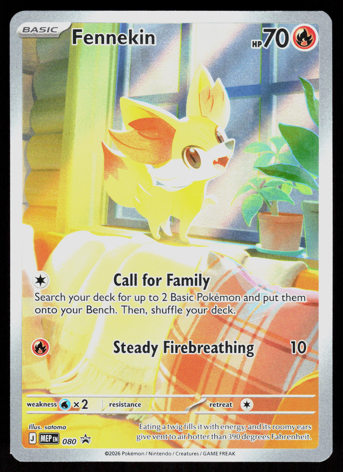 ME: Mega Evolution Promo #080 Fennekin