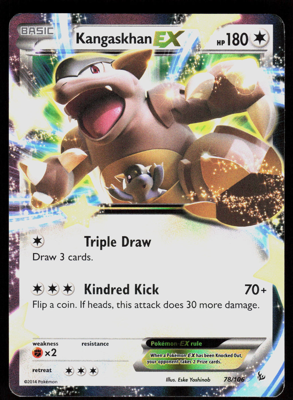 XY - Flashfire #78/106 Kangaskhan EX