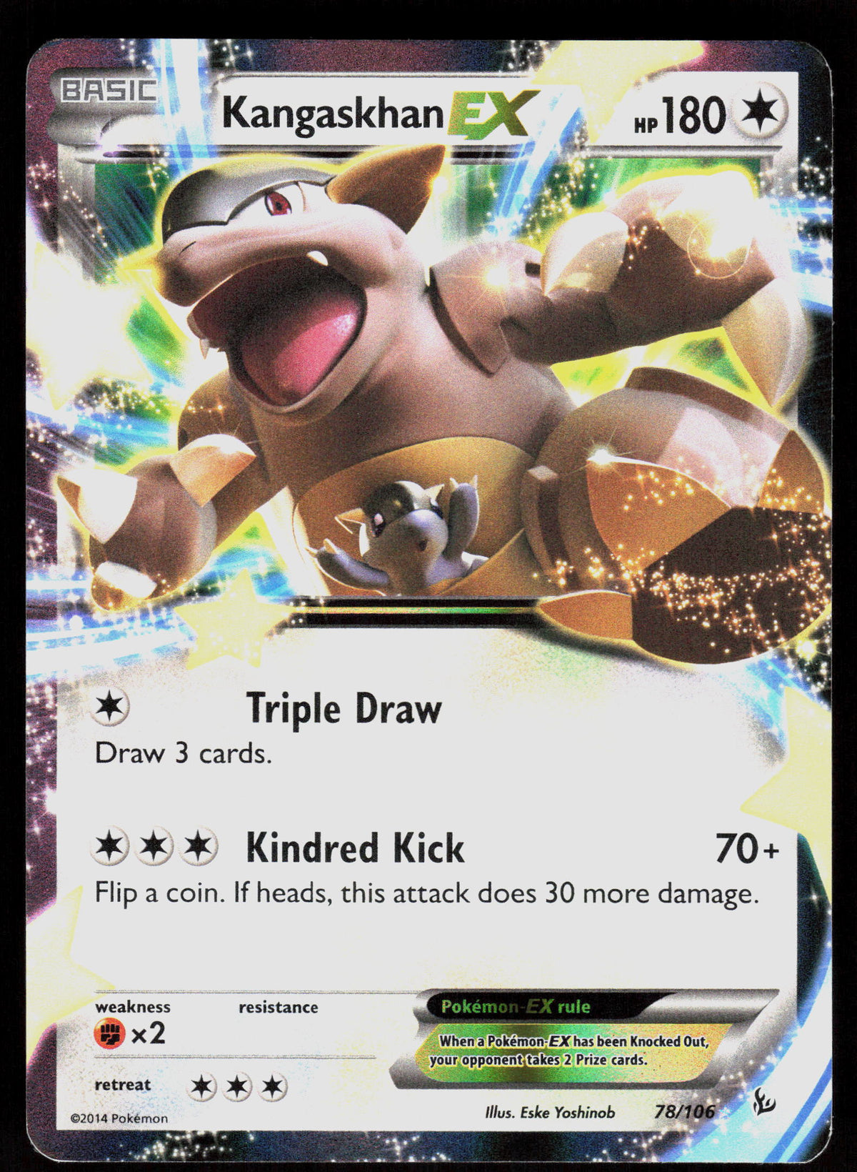 XY - Flashfire #78/106 Kangaskhan EX