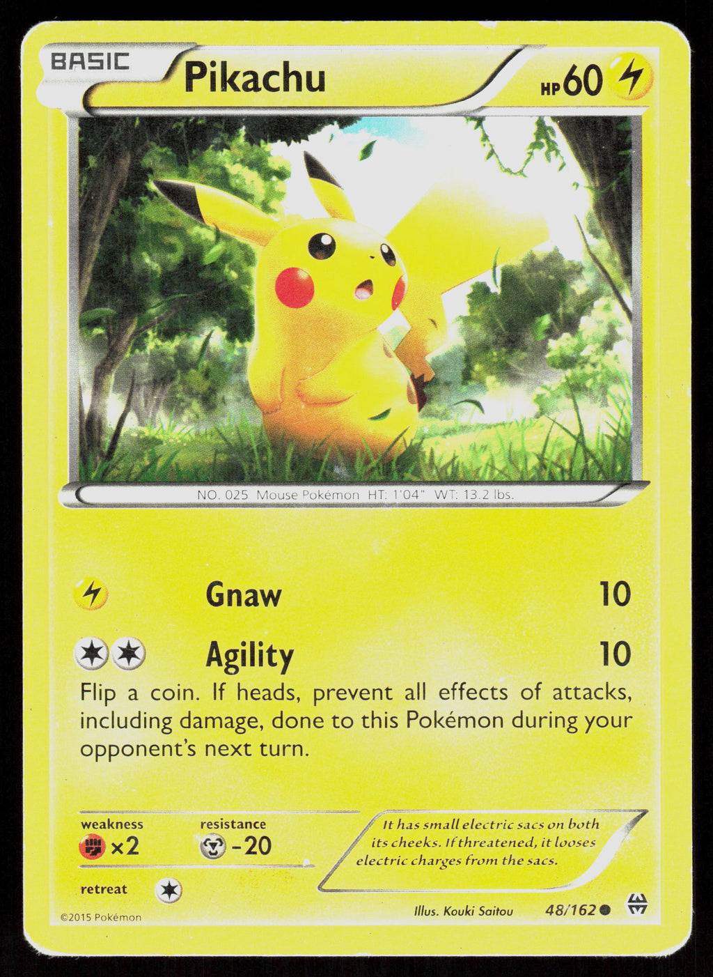 XY - BREAKthrough #48/162 Pikachu