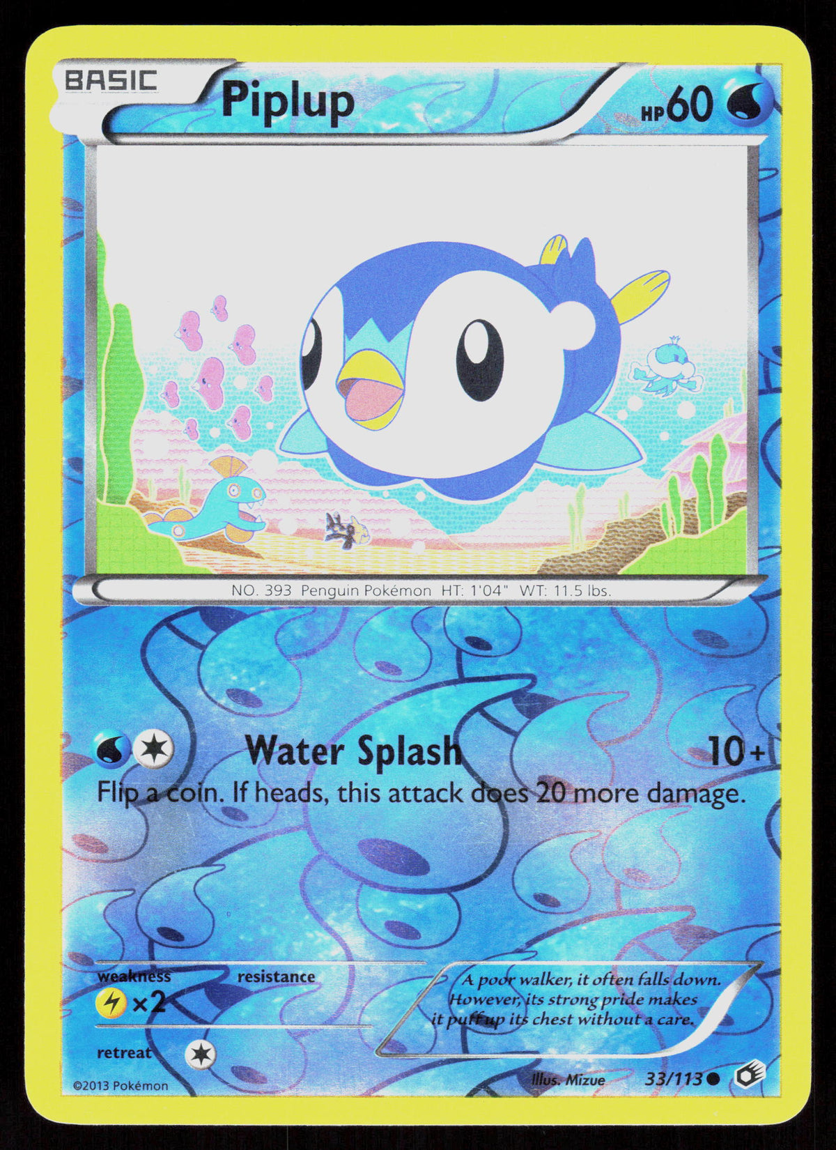 Legendary Treasures #33/113 Piplup