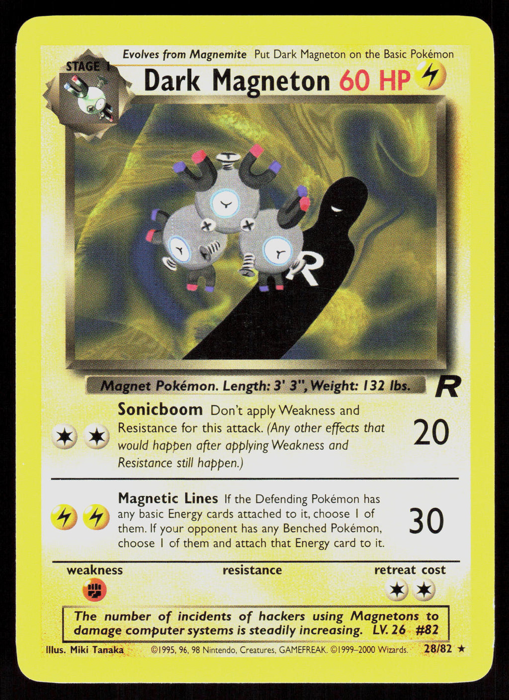 Team Rocket #28/82 Dark Magneton (28)