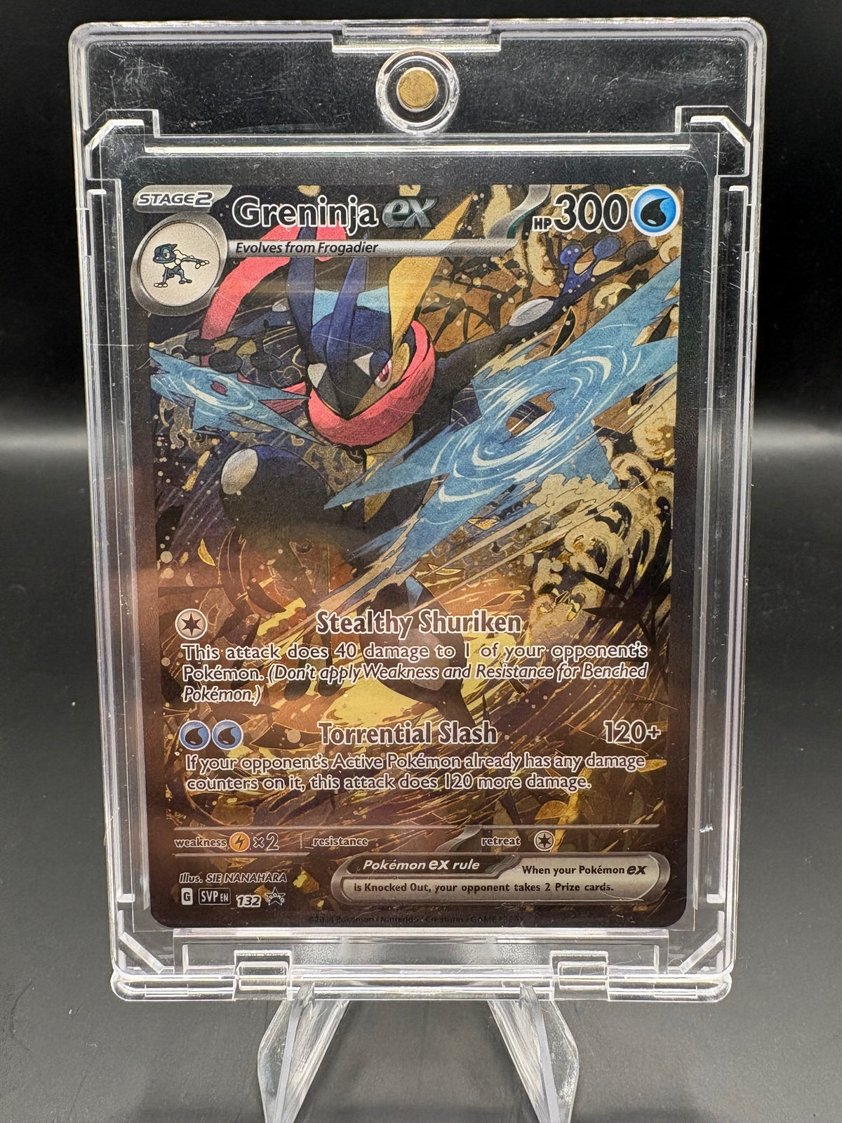 SV: Scarlet & Violet Promo Cards #132 Greninja ex