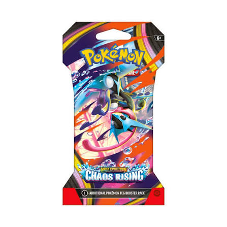 Pokémon TCG: Mega Evolution - Chaos Rising Sleeved Booster Pack